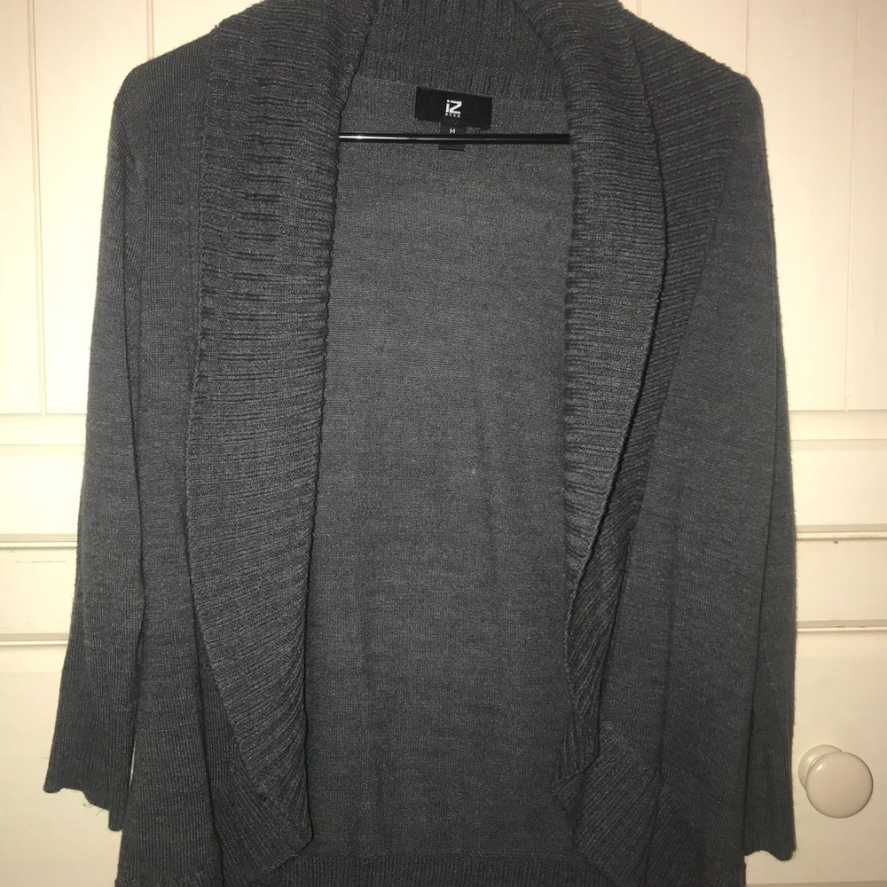 Gray sweater